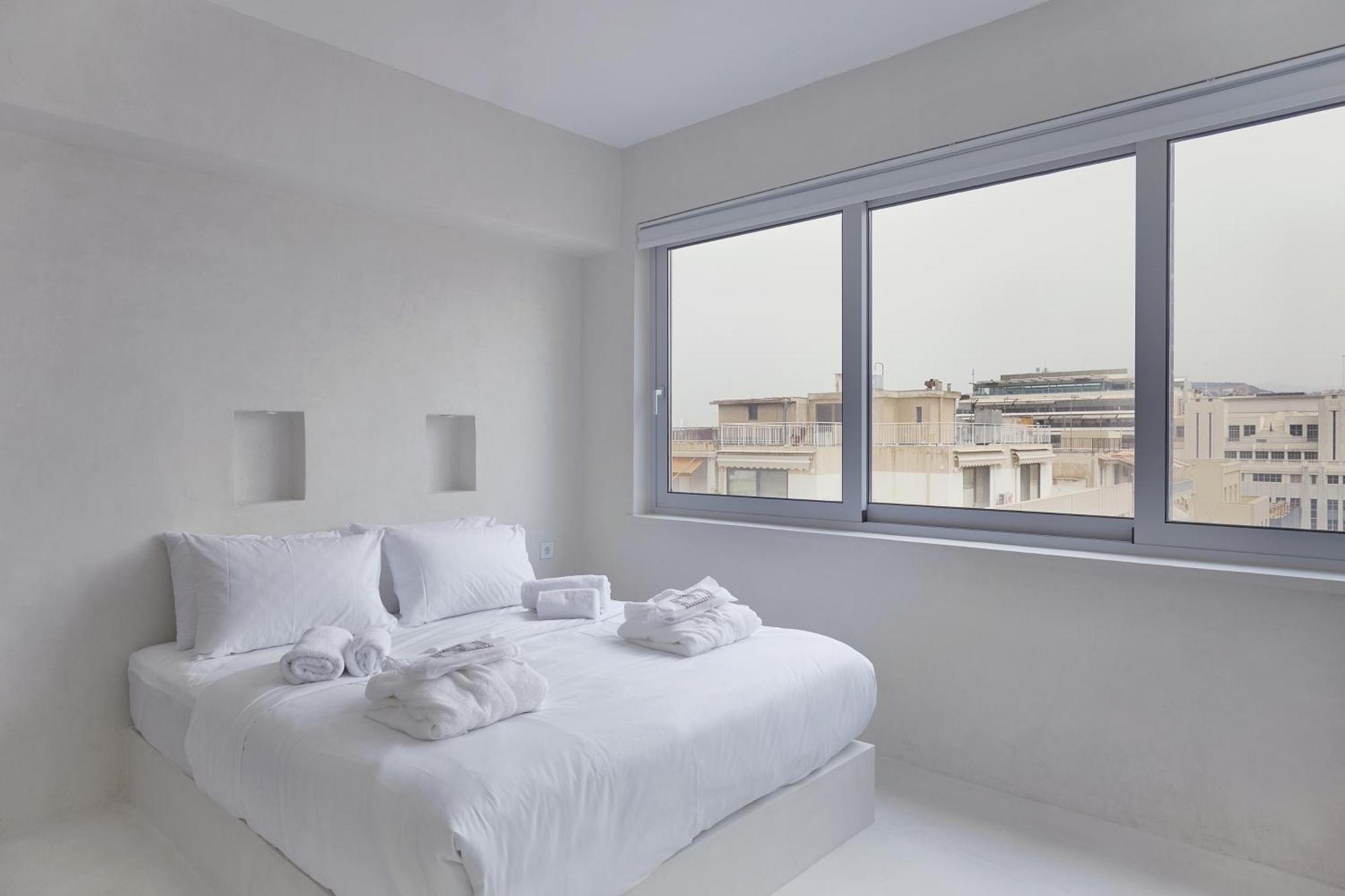 Athens Penthouse Boutique Aparthotel - Acropolis Lycabettus City View Dış mekan fotoğraf